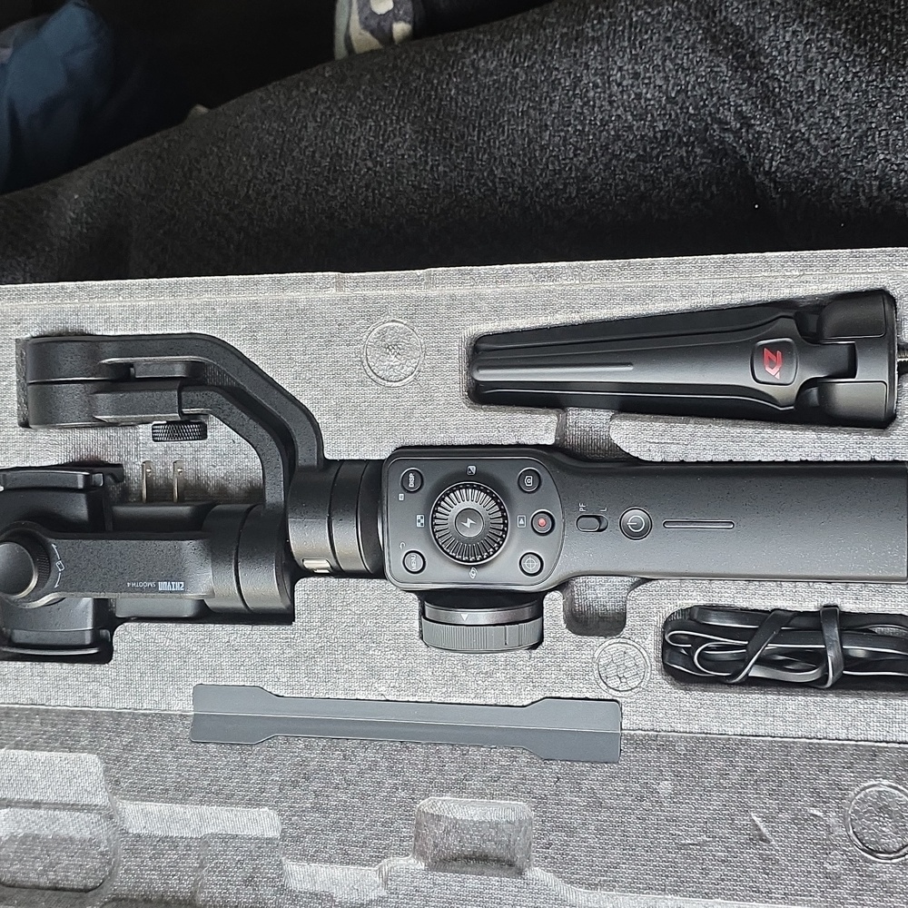 Zhiyun Smooth 4 Gimbal for iPhone/Android 3-Axis Handheld Stabilizer with Tripod